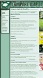 Mobile Screenshot of 2011.tamperekuplii.fi