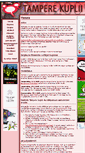 Mobile Screenshot of 2009.tamperekuplii.fi