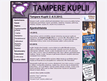 Tablet Screenshot of 2012.tamperekuplii.fi